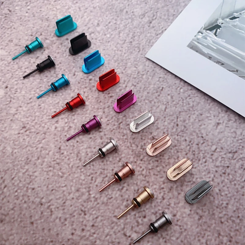 Universal USB-C Dust Plug and Phone Accessory Protector Set
