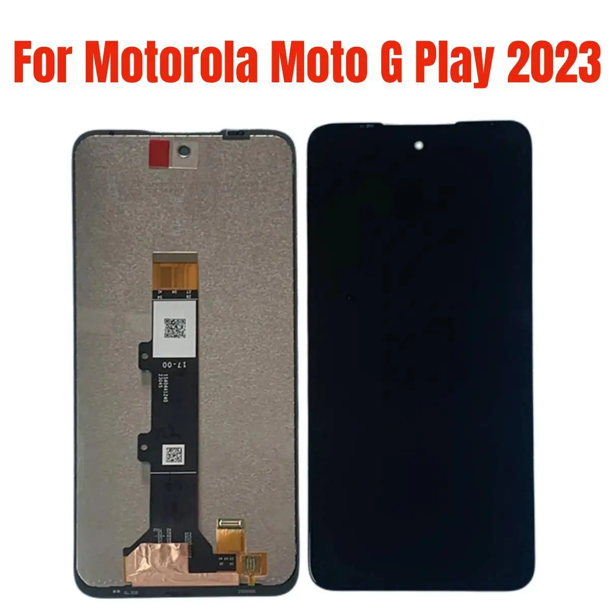 

ЖК-дисплей 6,5 дюйма для Motorola Moto G Play 2023 с рамкой и сенсорной панелью для Moto G Play 2023 дисплей GPlay
