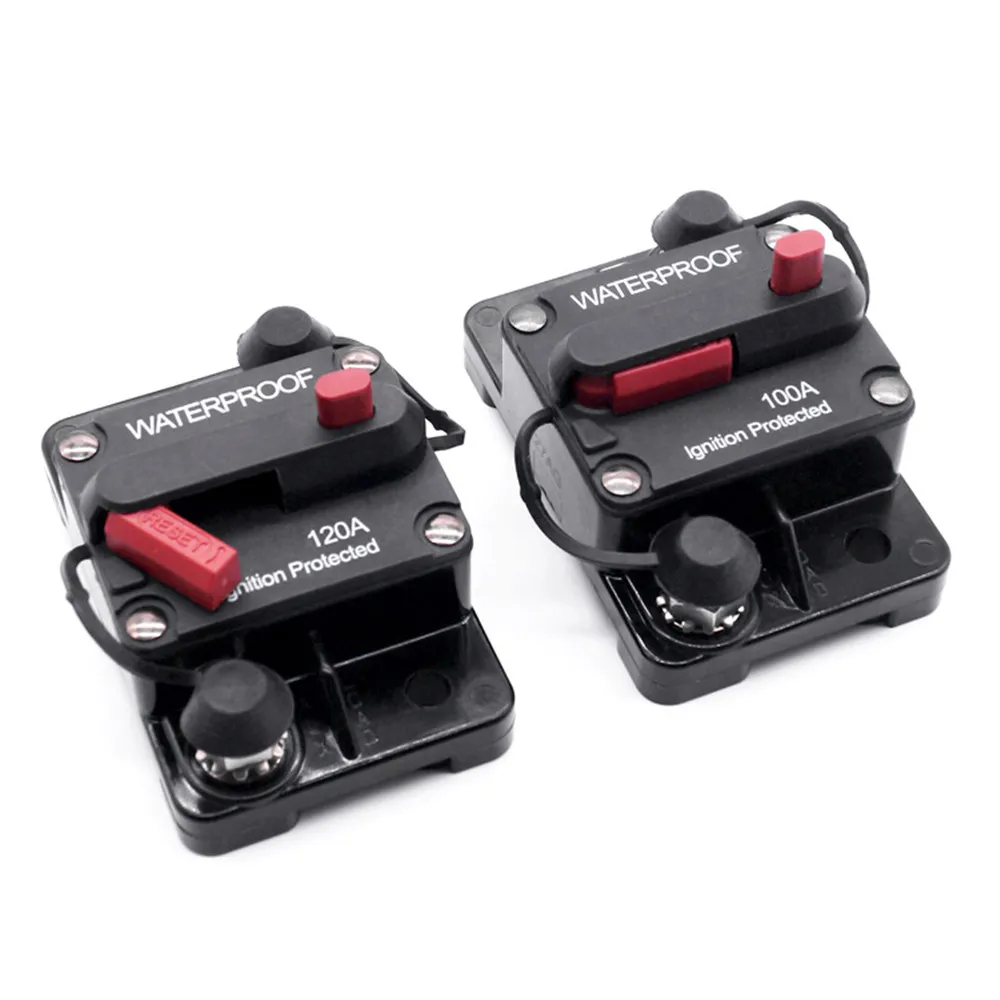 Interruttore Automatico 100A DC 12V-48V - Recuperabile, Impermeabile, Per Auto, Barche E Camper