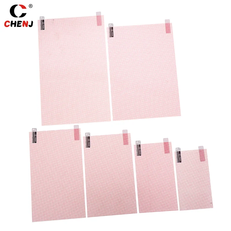 2pcs/set Universal Screen Protector 5/6/7/8/9/10/11/12 Inch Smart Phone Tablet GPS LCD/MP3 4 Protective Film Accessories - 2