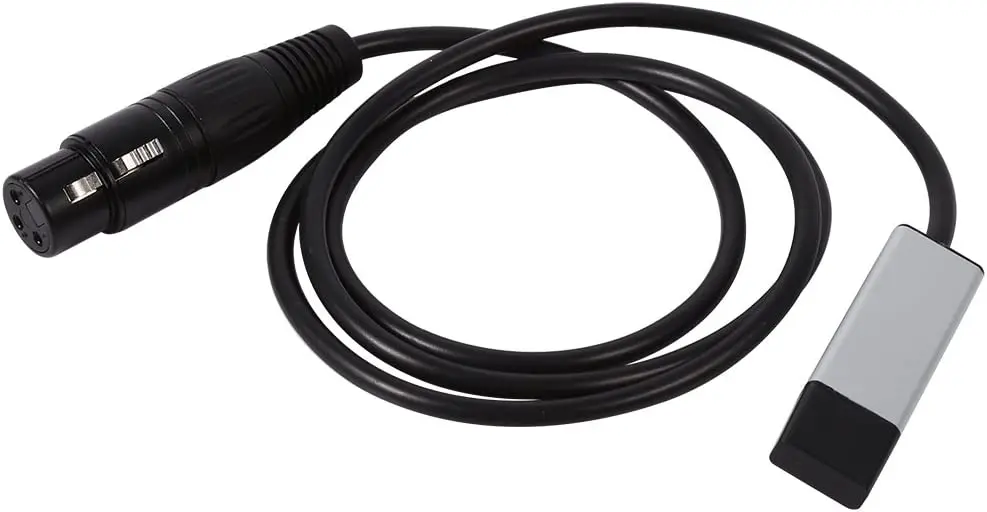 USB to DMX Interface Adapter LED DMX512 Computer PC Stage Lighting Controller Dimmer Led Dmx512 Interface With CD for DJ Disco