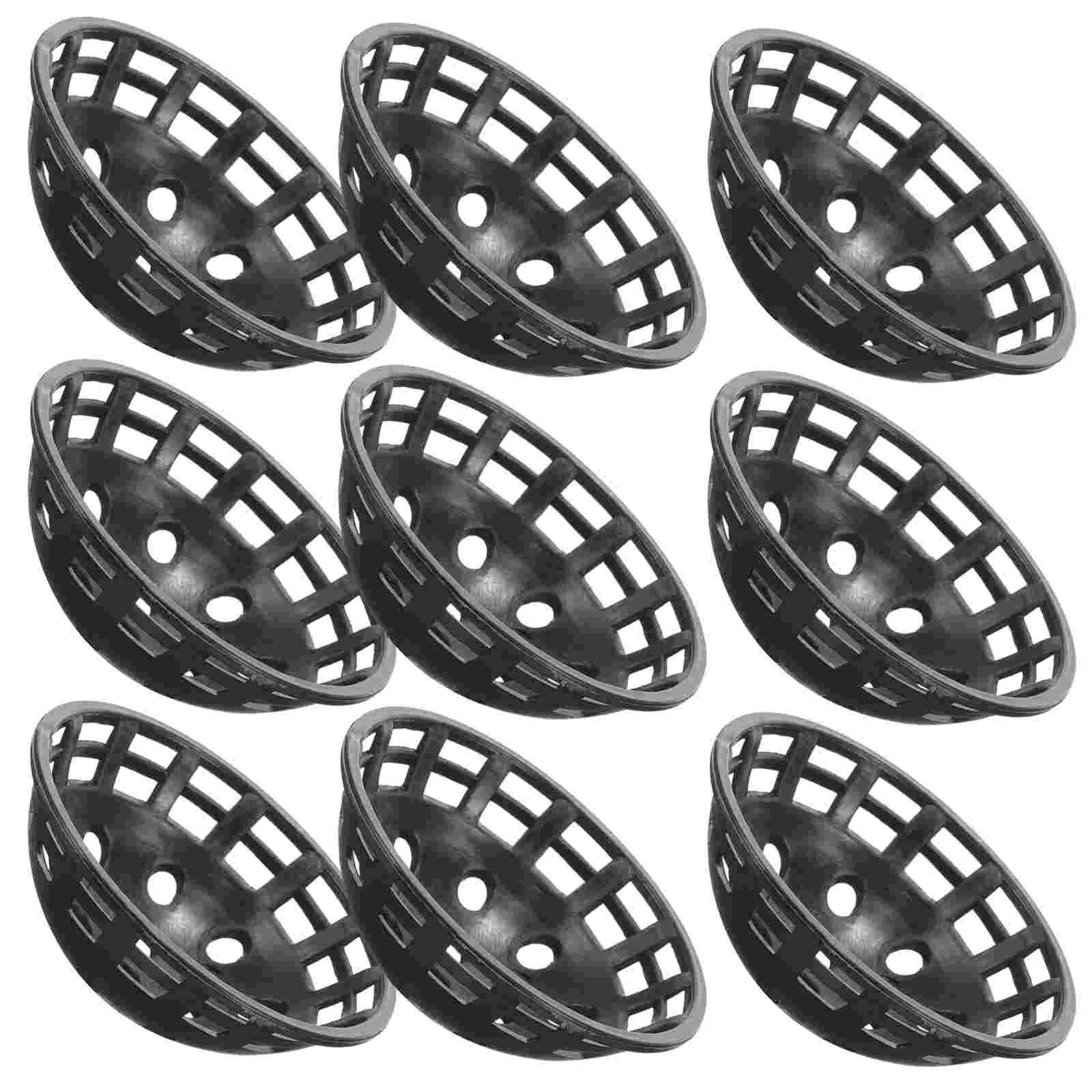 

10 Pcs Flower Pots Hole Mesh Pads Plastic Gaskets Grid Mat Flowerpot Planter Bonsai Bottom Mats