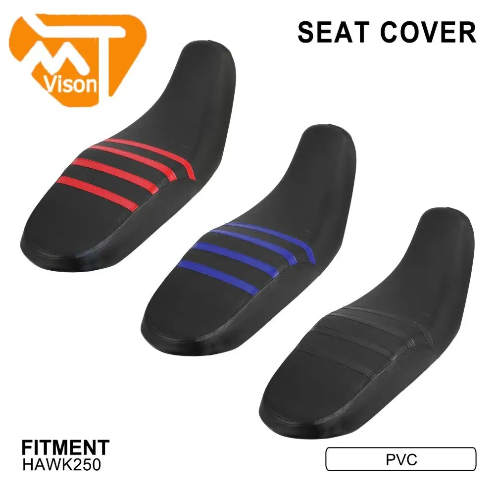 Чехол для подушки сиденья Мотоциклетные аксессуары из ПВХ противоскользящая прокладка дышащая водонепроницаемая защита для ямы Hawk250 Hawk 250