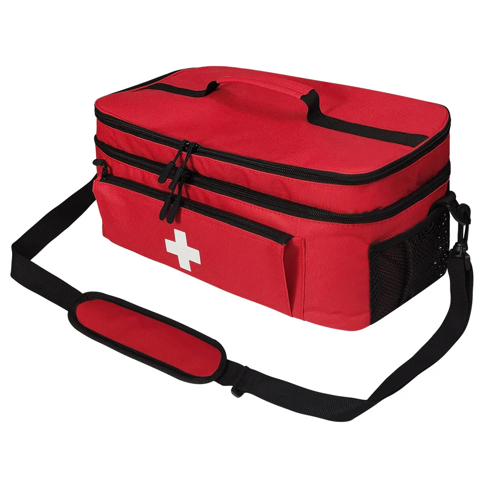 Kit de primeros auxilios multiusos, bolsa médica portátil de emergencia médica, bolsa de primeros auxilios multifuncional para exteriores, bolsa de emergencia para el hogar