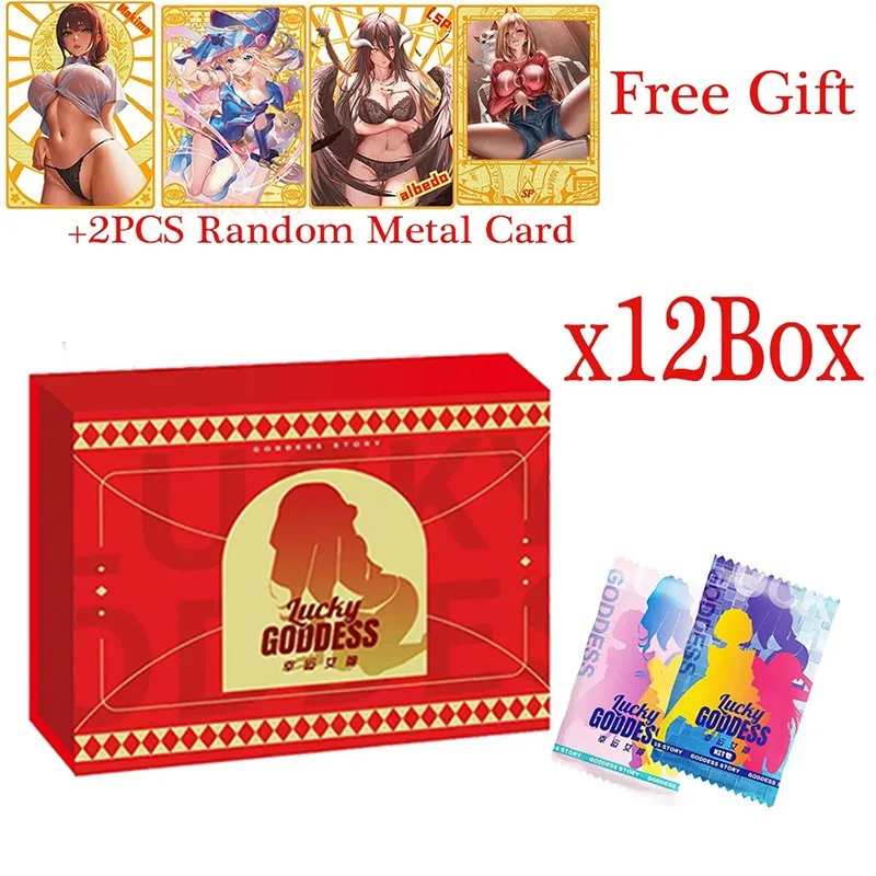 

Wholesales Lucky Goddess Collection Cards Anime Sexy Girl Swimsuit Bikini Feast Booster Box Children Game Toys And Hobbies Gift