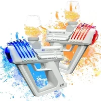 Automatic Electric Space Gun Toy Launcher Water Polo Pistol Automatic Space Outdoor Shooting Game Gun 1