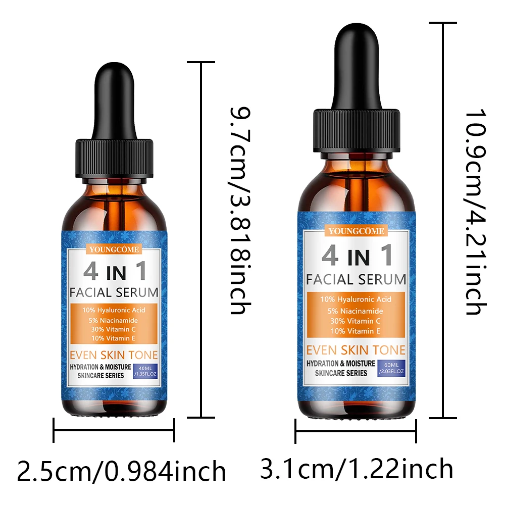 Hydrating 4-in-1 Facial Serum with Vitamin Boost