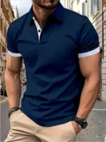 La nouvelle chemise POLO à manches courtes pour hommes d'été 2025, décontractée, à la mode, confortable et douce avec impression de motifs 3D 6