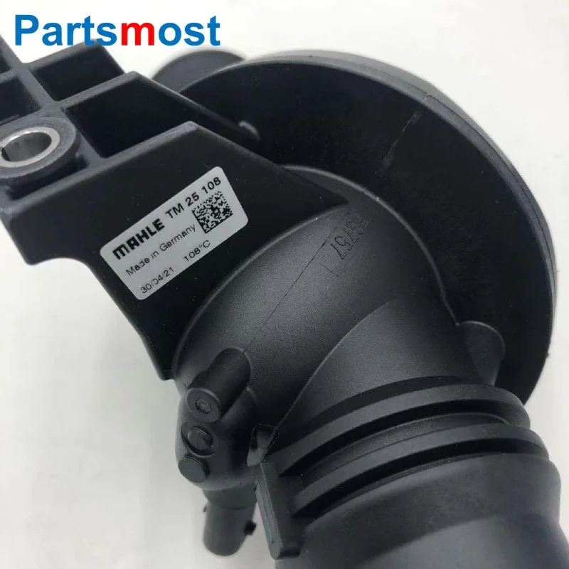 MAHLE TM25108 COOLANT THERMOSTAT HOUSING FOR BMW F20 F22 F30 3 SERIES F32 F10 X1 X3 F25 X5 E89 Z4 11538648791 11538635689