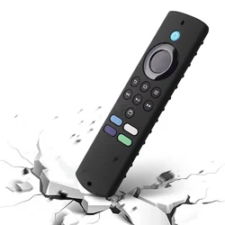 Silicone Shockproof Anti-Slip Protective Remote Cover (Black)