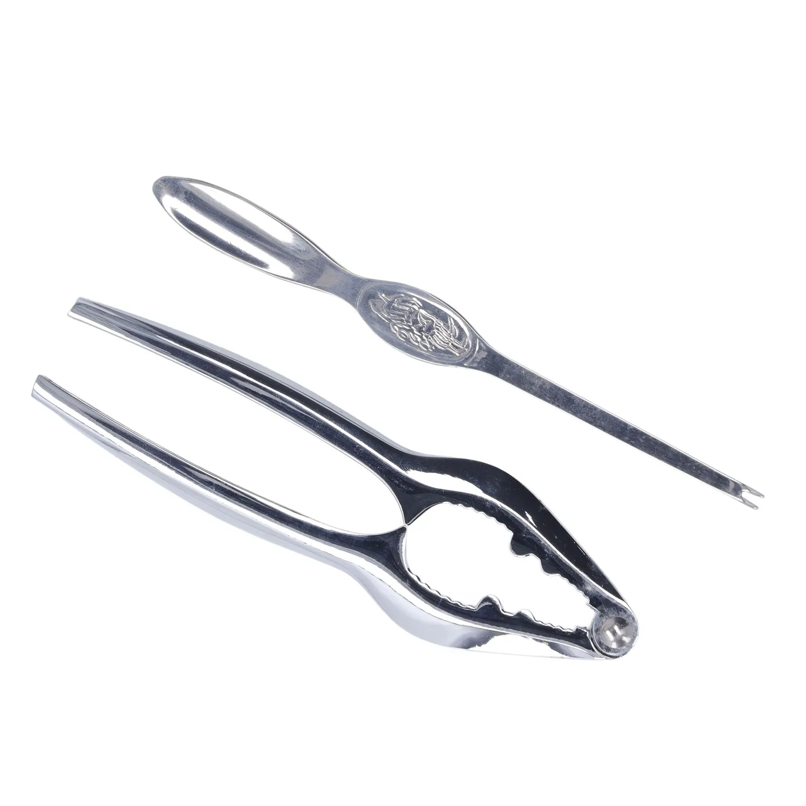 

Stainless Steel Crab Tools Crab Cracker Clip Spoon Set Easy To Use Crab Eating Tools For Home Use