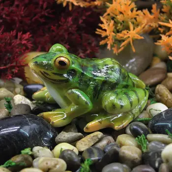 Miniature Cute Frog Statue – Garden & Outdoor Decoration 1