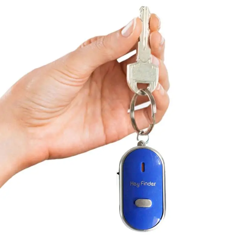 Key Finder Whistle Key Finder Flashing Beeping Remote Lost Keyfinder Locator Keychain Anti-lost Device Alarm