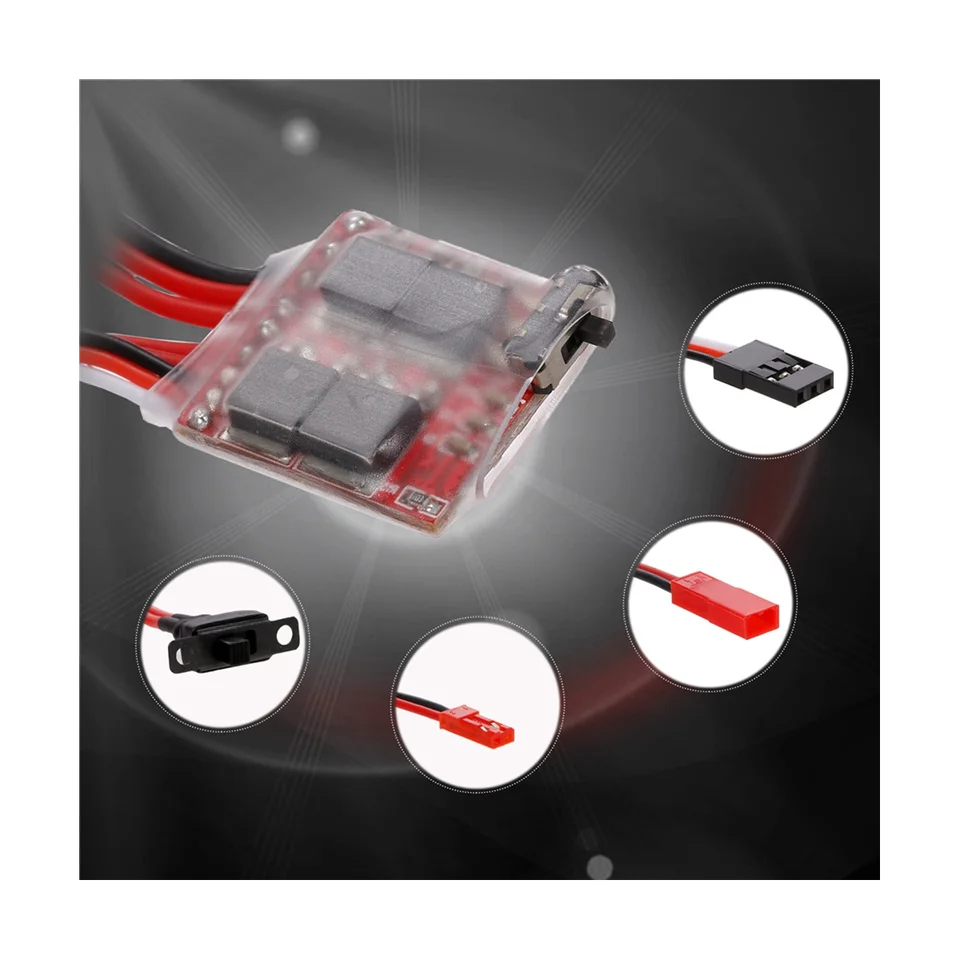 OMG RAPIDO 20A Brushless ESC 2S LiPo Per 1/18 1/24 RC MINI ESC - Foto 10