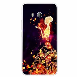 Luxury Soft Silicone Back Cover Phone Case & Bumper Coque Protector for HTC U11 Plus (45)