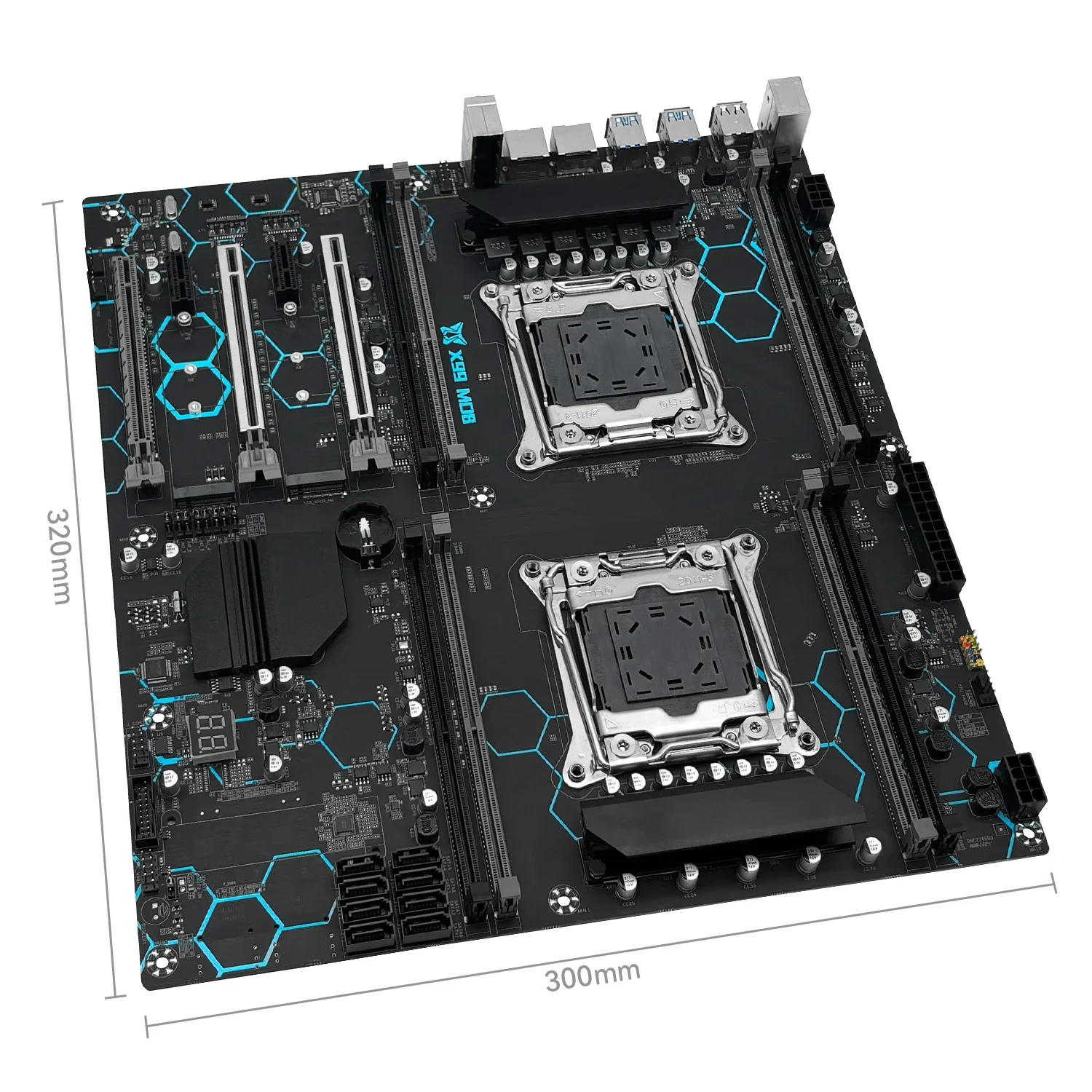 MACHINIST X99 MD8 키트 마더보드, LGA, 2011-3Dual, CPU XeonE5 2698 V4 프로세서 DDR4 64GB 2133MHZ 메모리 E-ATX 지원 NVME M.2