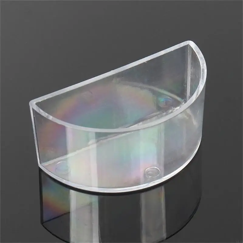 Y5JB Clear Semi Circle Refraction Water Tray for School Physics Labs Science Enthusiasts Physics Educational Tool for Student