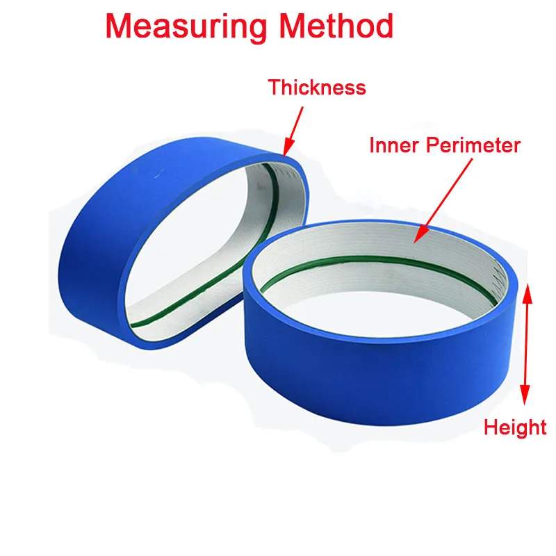 Customized Sponge Belt / Blue Cloth For Labeling Machine MT-200 With Guide Bar Round Bottle Labeler Spare Parts 5