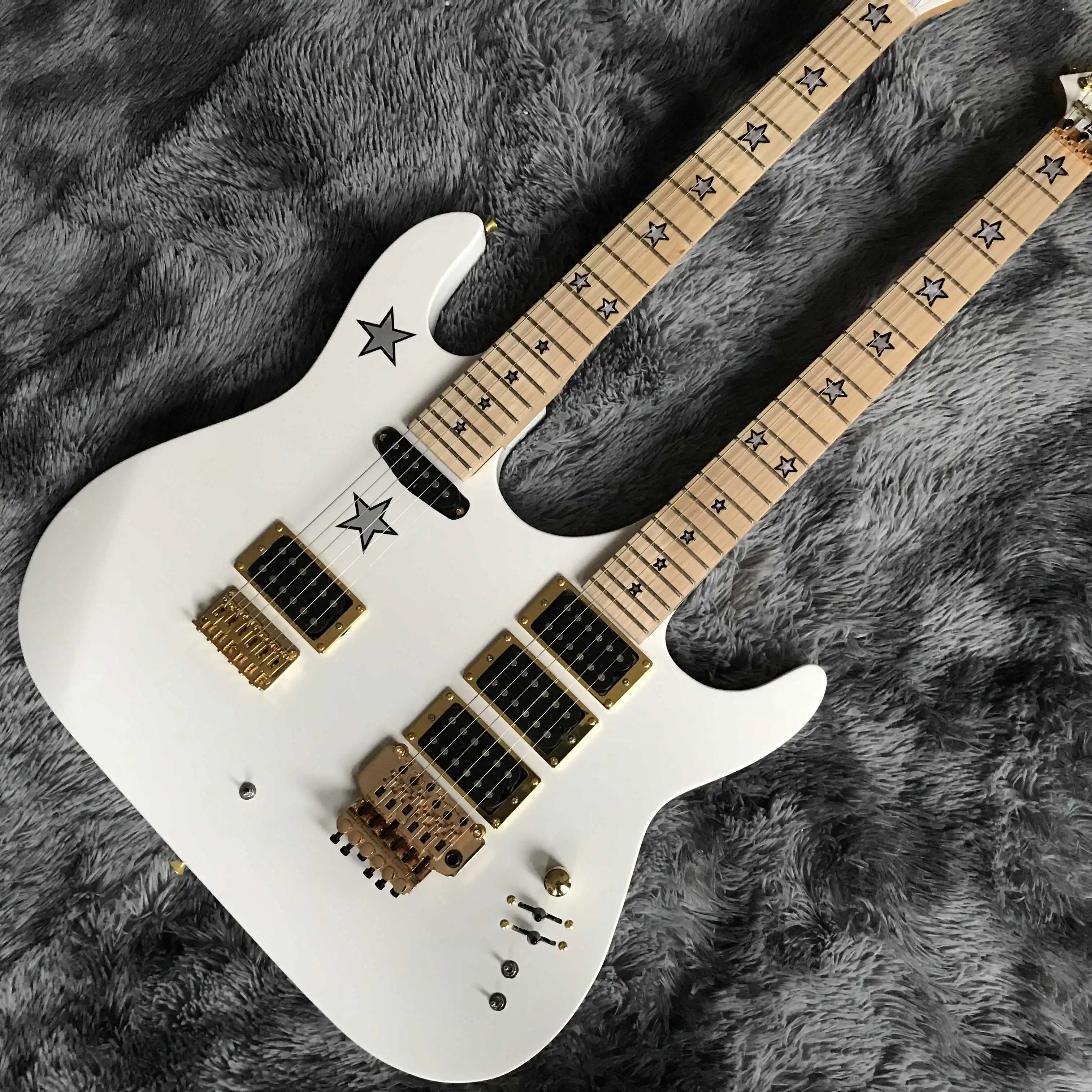 

Free shipping,white, special-shaped, electric guitar,2022 new pop, high-end custom，fashion