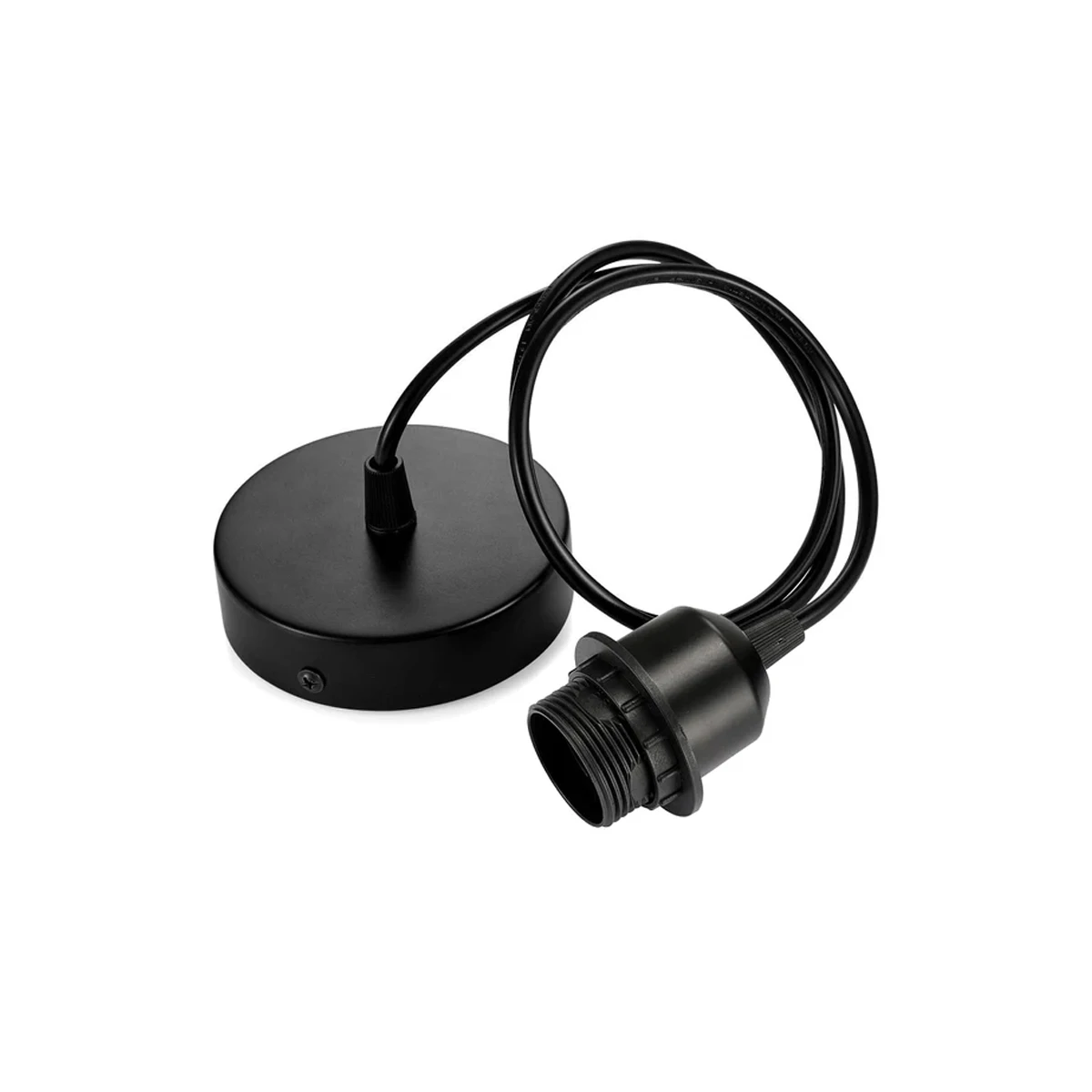 Lamp Holder Lamp Bulb Holder Lamp Base Lamp Socket Adapter Lamp Socket Extender Extension Hanging Lantern Cord Cable E27 Socket With Ceiling Plate For Pendant Lighting Lamp Shade