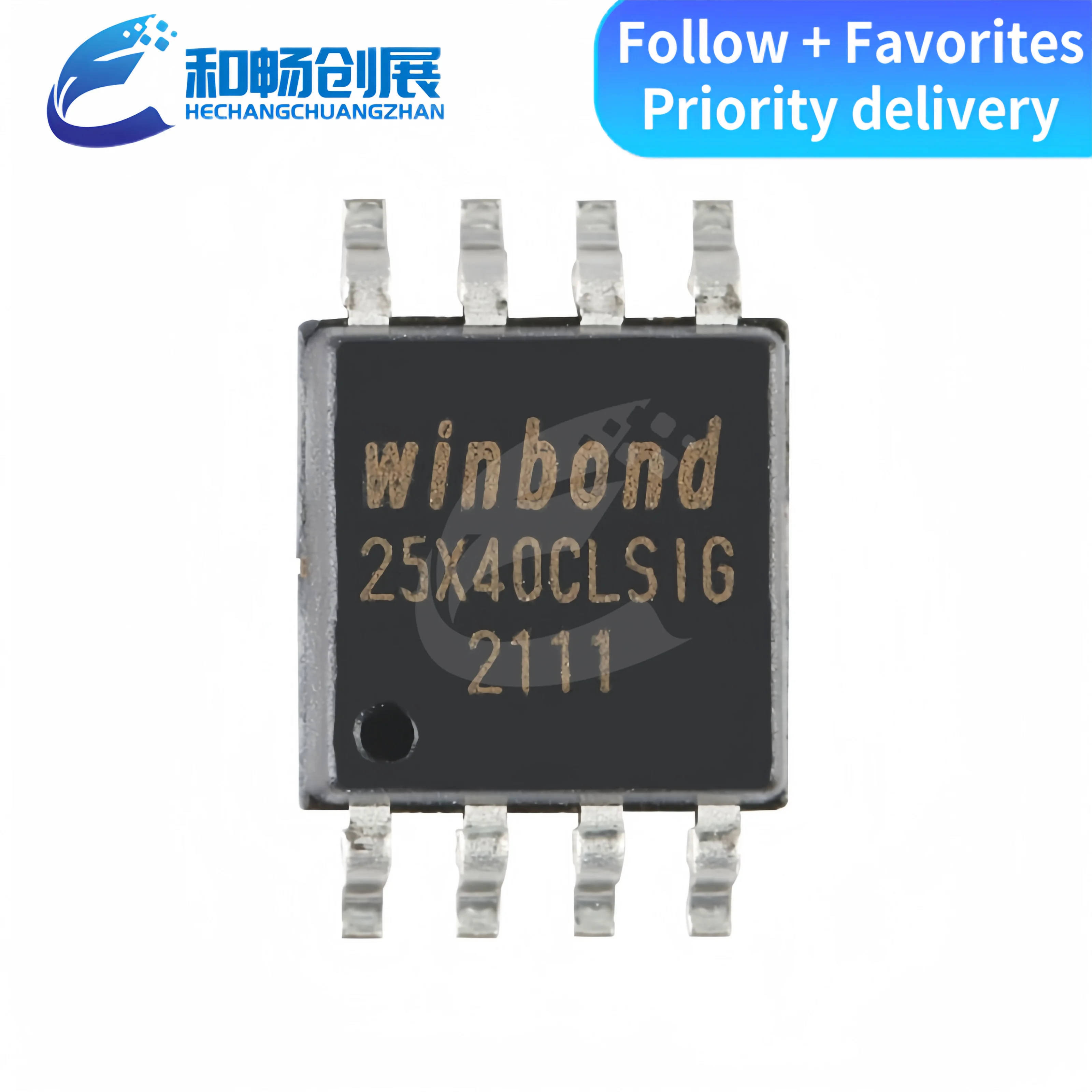 

Новый оригинальный последовательный чип флэш-памяти w25x40clмыс-8 2,5-3,3 В 4 м-бит