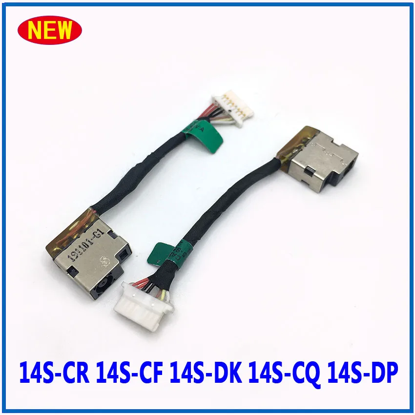 

1-10 PCS New Laptop DC Power Jack Cable For HP 14S-CR 14S-CF 14S-DK 14S-CQ 14S-DP