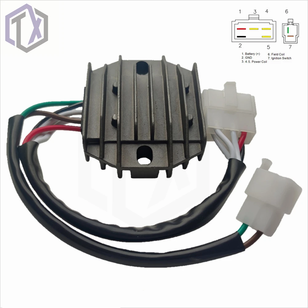 

Motorcycle Voltage Regulator Rectifier For Yamaha DS7 RD250/350/400 XS1/2/400/650 TX650 OEM 1L9-81970-20-00