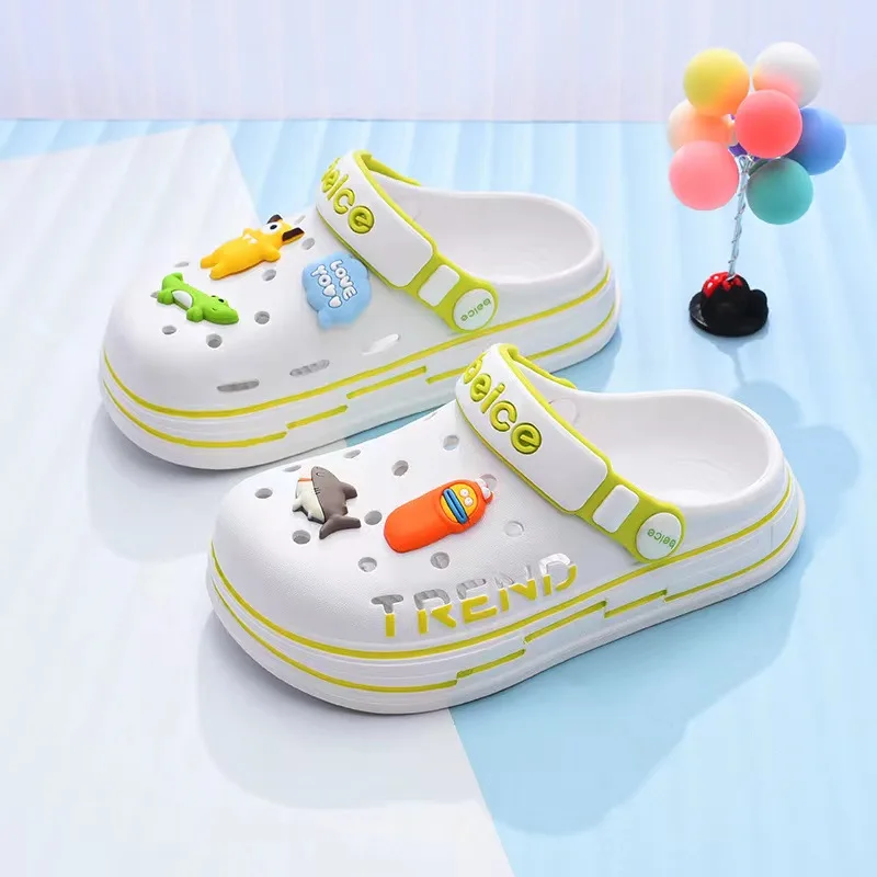 

Men's and women's children's slippers summer children's sandals non-slip beach shoes