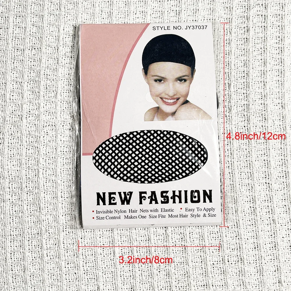 Wig caps hair nets High Quality Stretchable Elastic Hair Nets Open Ends Mesh Net Wig Caps for Hair Styling