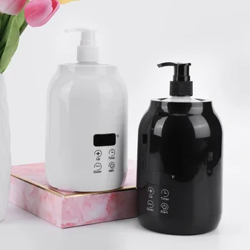 Massage Oil Warmer Electric Massage Oil Warmer LED Display Lotion Warmer Digital Lotion Cream Heater With Timer for Lotion Cream 4