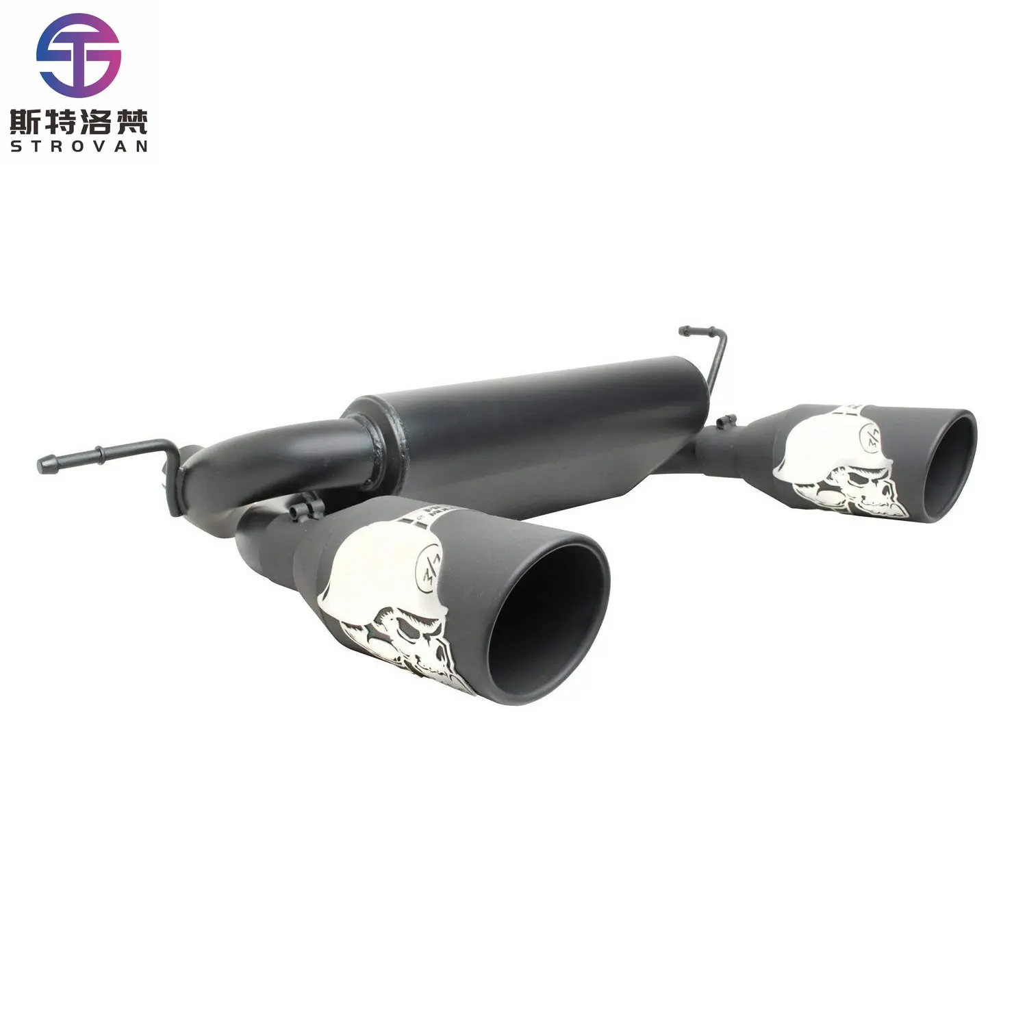 

For 07-18 Jeep Wrangler JK Exhaust Metal Mulisha Exhaust