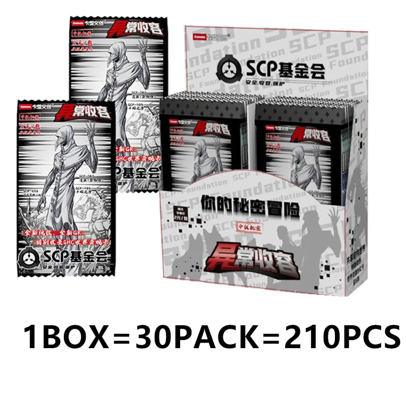 Card Games SCP Foundation Card Paper Blind Box Shelter 049 Monster