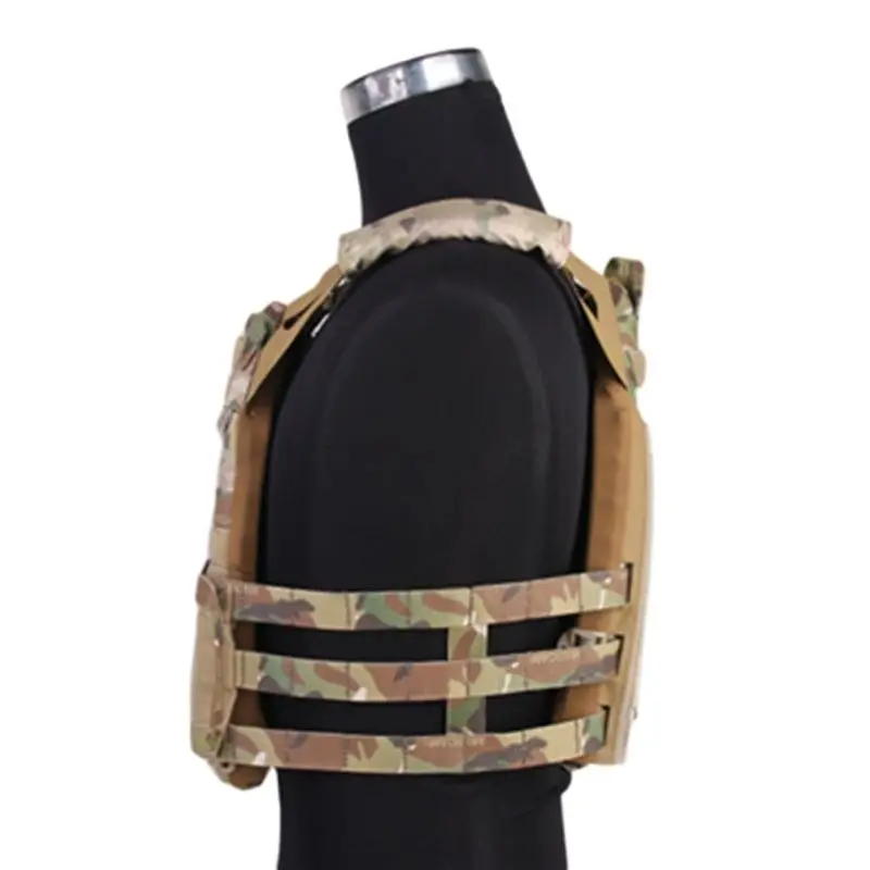 EMERSONGEAR Kit Adattatore Per Pettorale Tattico Con Fibbie: Set Di Cinghie In Nylon 1000D Per Gilet E Airsoft (Nero, Coyote, Multicam)