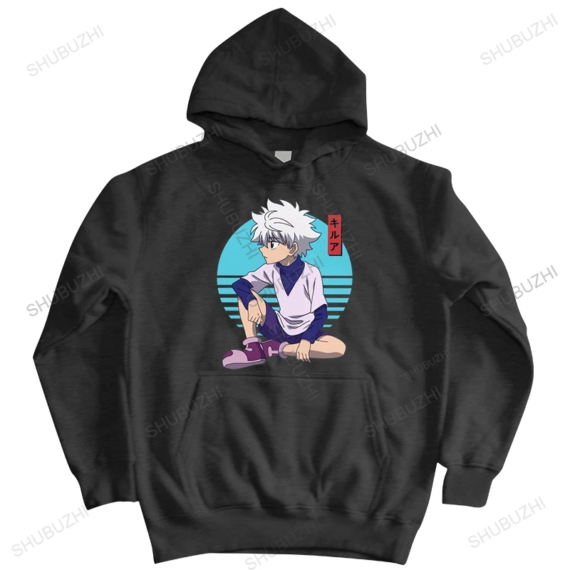 

new arrived man pullover Hunter X Hunter hoodies Men Cotton Leisure hoody Killua Zoldyck Manga Lovers hoodie Slim Fit Apparel