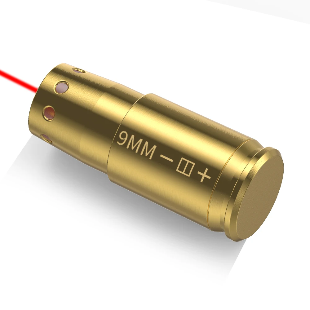 9MM Red Laser Bore Sight For Pistol & Rifle Scope