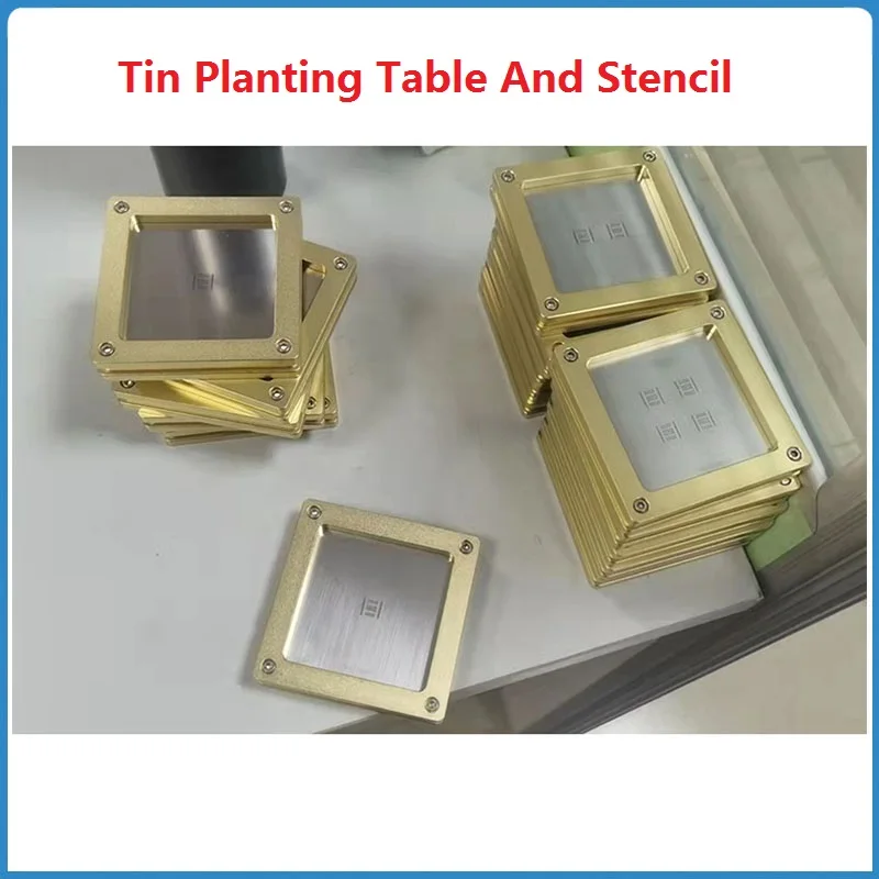 For T1668A T1668B Tin Planting Kit And Stencil Fixture Station Repair Soldering Tools |