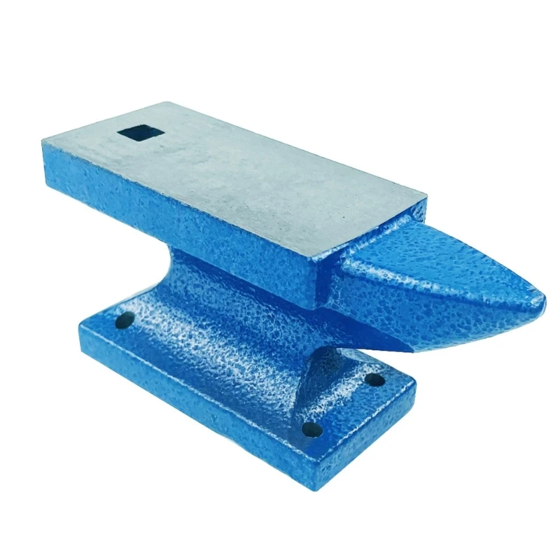 W0YA Mini Iron Angle Anvil for BENCH Block Round Horn Anvil Jewelers Gold Strike Tool for Jewelry Making Forge Tools Equipmen