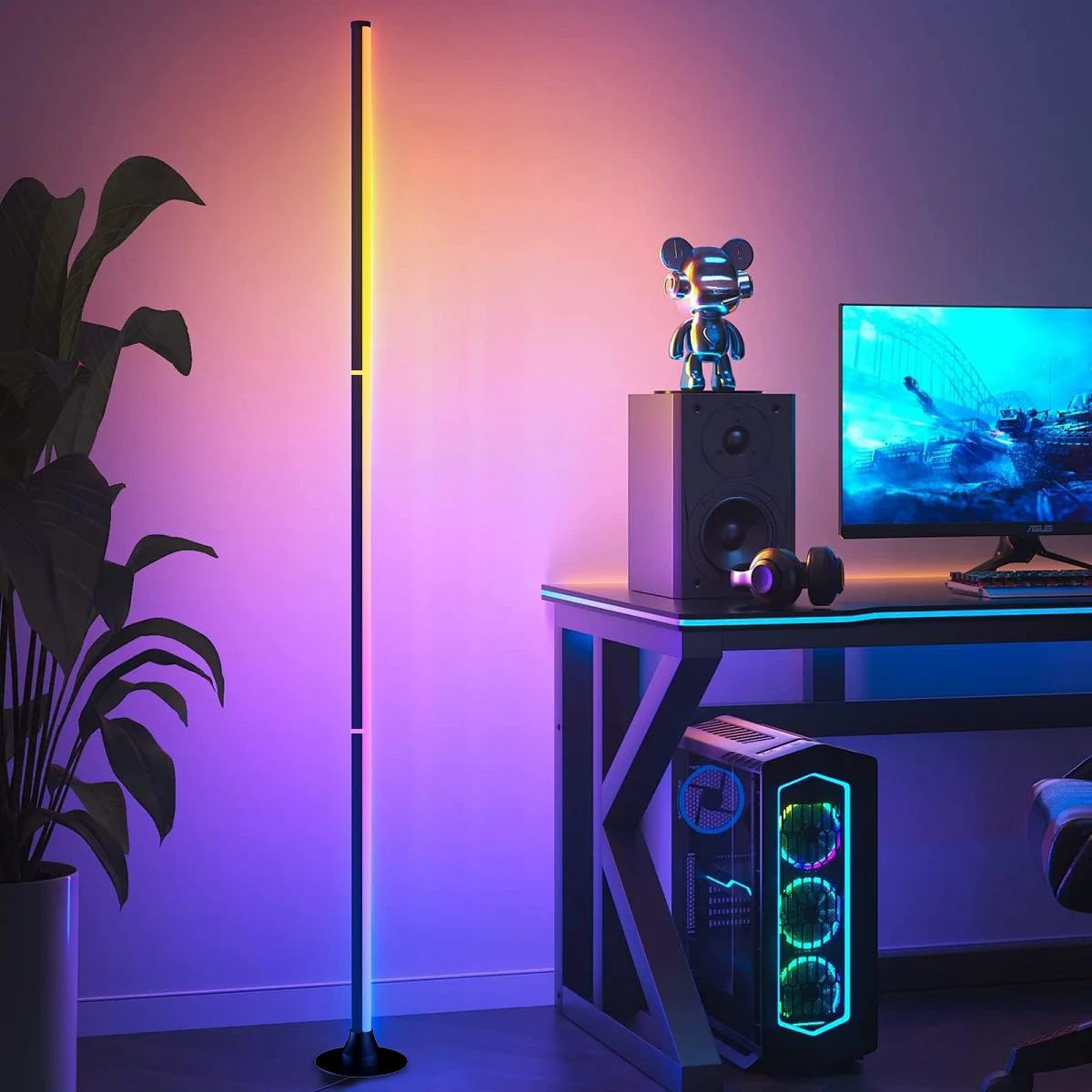 RGB Corner Floor Lamp 2