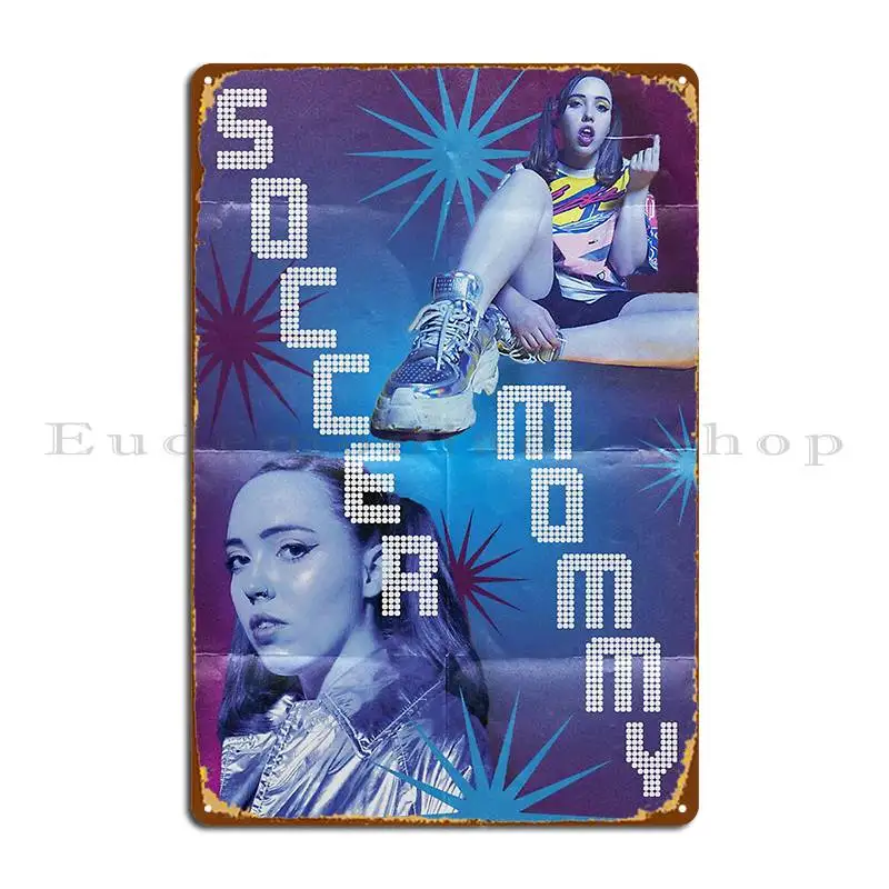 Soccer Mommy Color Theory Metal Sign Designer Wall Cave Custom Wall Decor Club Tin Sign Poster