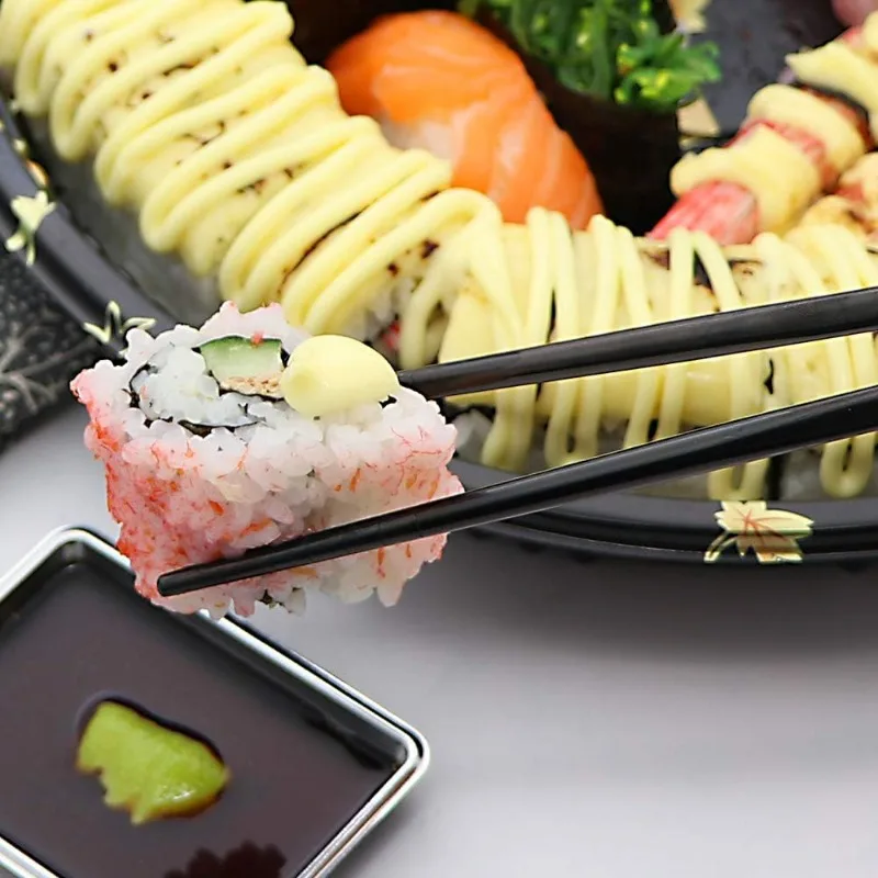 Chopsticks Reusable Bamboo Food Grade Lightweight Non-Slip Cutlery Dishwasher Safe Kitchen Tools for Any Dining Occasion