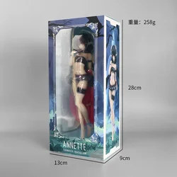 Anime Phantasy Star Online 2 Annette Collectible Action Figure - 24cm Decorative Ornament Gift (With box)