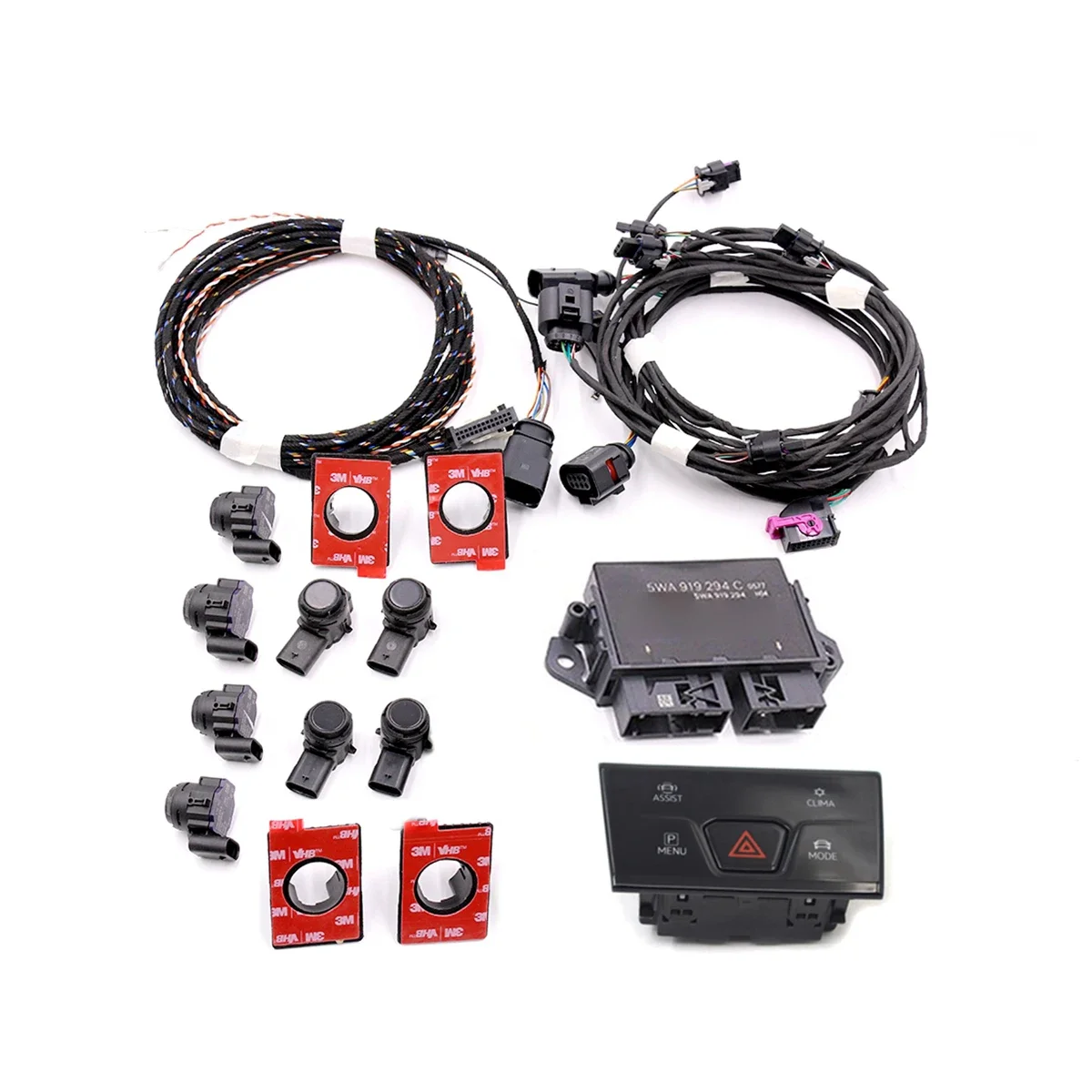 

Для VW Golf 8 MK8 интеллектуальная автоматическая парковка OPS Передняя и задняя полная 8K вспомогательный парк