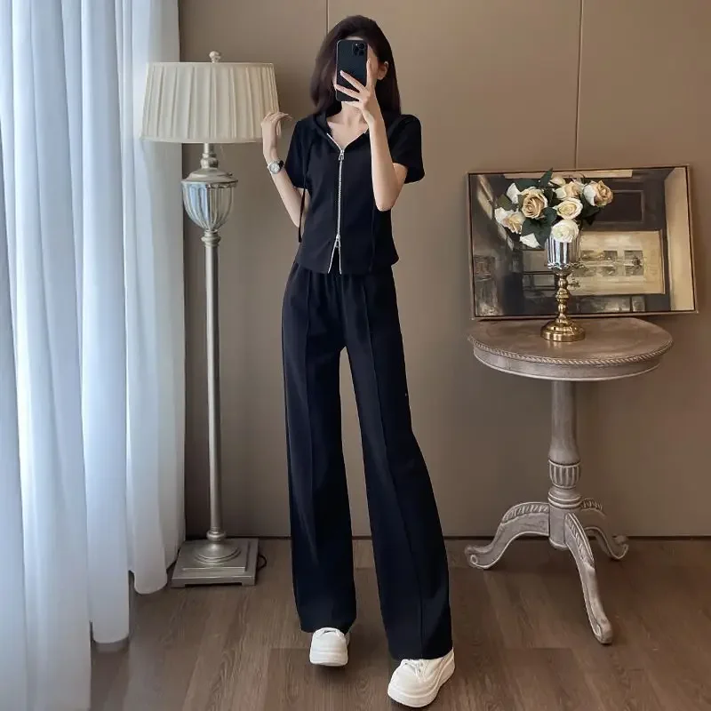 مجموعة ملابس رياضية كاجوال للسيدات صيف جديد موضة ا...