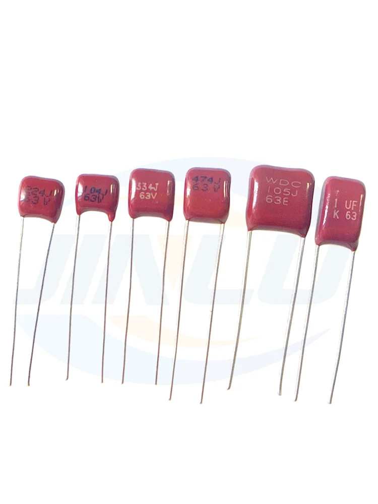 50 Pezzi Di Condensatori A Film Metallizzato HBC CL21 223J 250V – 0.022uF 22nF Passo 8mm - Foto 3