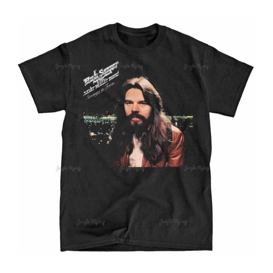 4Bob Seger E The Bullet Band T-Shirt Nera Peter Steele Carnivore Tshirt Da Uomo Unisex