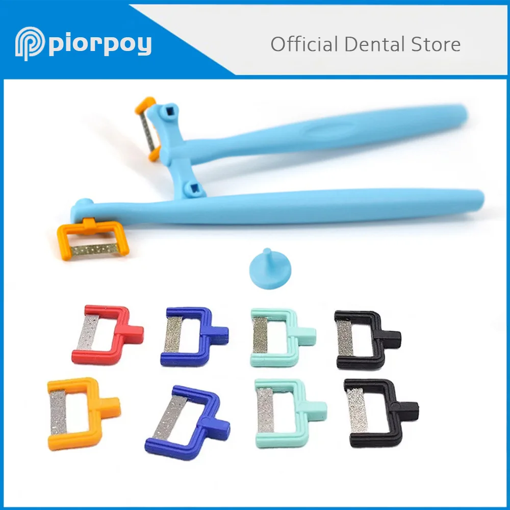 

Dental Interproximal Enamel Reduction Kit Oral IPR Stripping System Dentistry Adjacent Surface Polishing Strips Orthodontic Tool