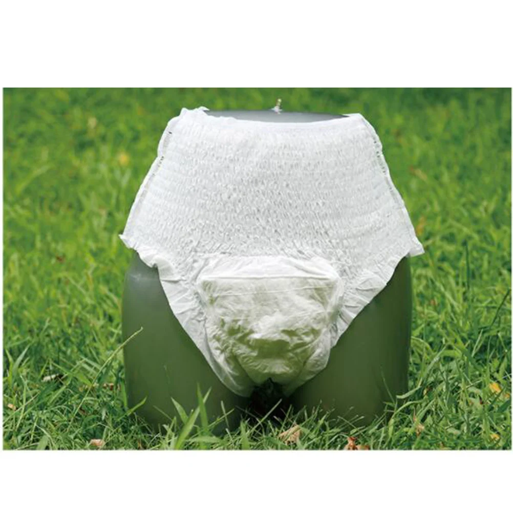 20pcs Adult Diaper Protective Incontinence Underwear Disposable Pants for Men Women Size L the old diaper 3