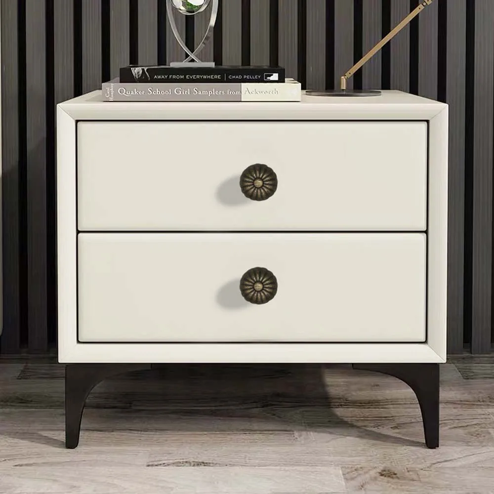 Single Hole 10 Pcs Cupboard Wardrobe Round Zinc alloy Door Knob Drawer Handles Furniture Hardware Pull handle