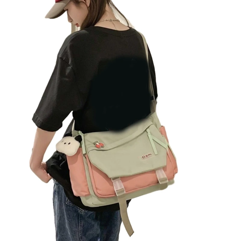 Nylon Travel Bags Large Capacity Crossbody Shoulder Bag for Girl Women Student Fashion Trendy Versatile Bags