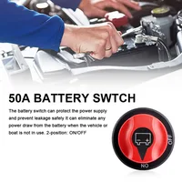 DC 12V 50A 100A 200A 300A Car Rally Battery Switch Disconnecter Power Isolator Cut Off Switch Kit For Truck Car Motorcycle Boat - Image 4